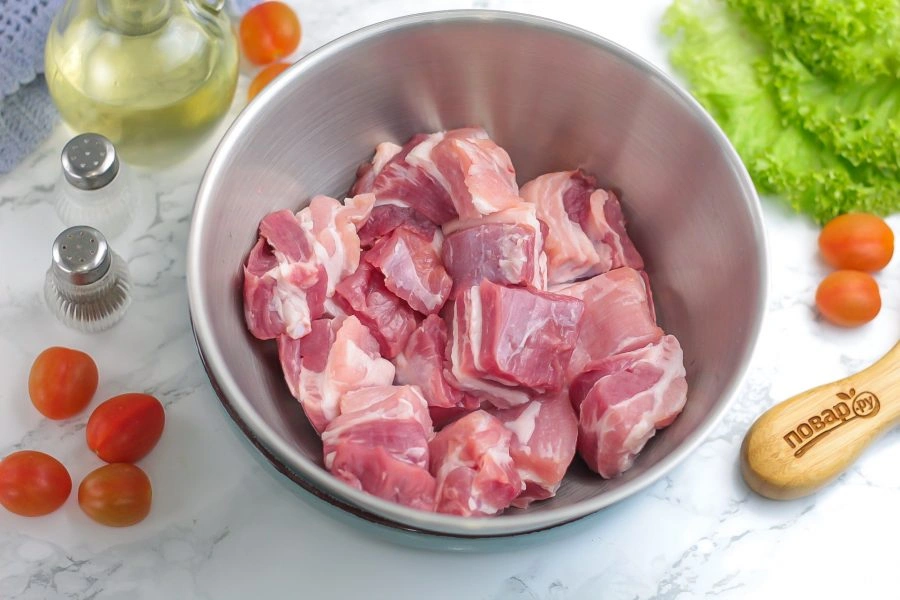 Шаг 2: Шашлык с киви