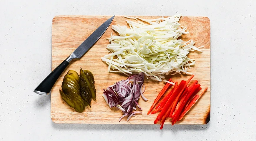 Шаурма в кляре: шаг 2