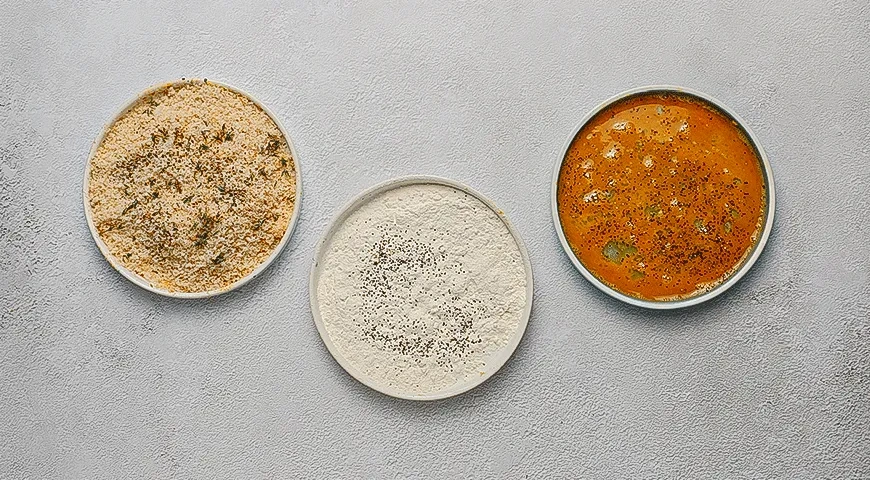 Шницель из индейки в духовке: шаг 2