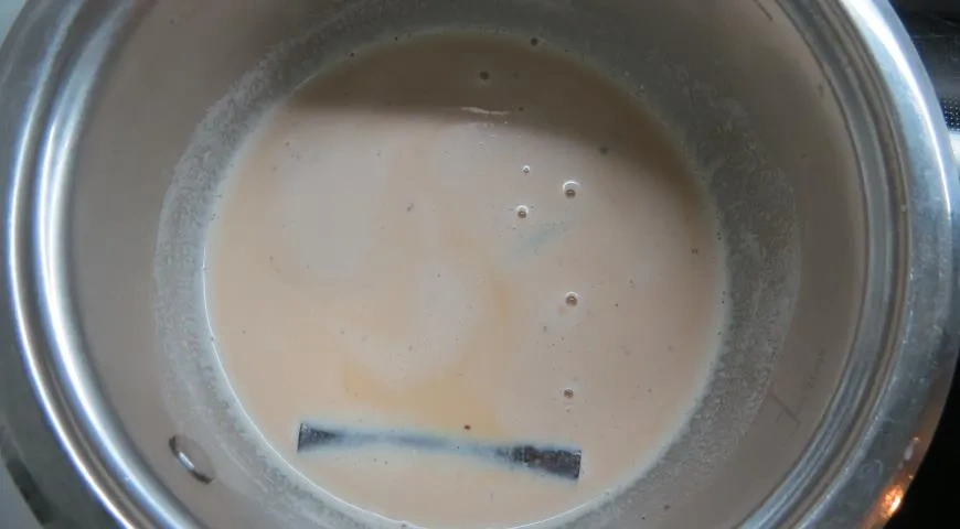 Шоколадно-грушевый тарт с кремом шибуст: шаг 2