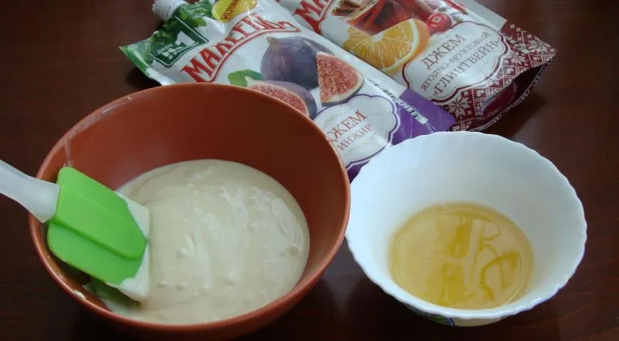 Шоколадные хинкали с джемом "Махеевъ" к 23 февраля: шаг 2