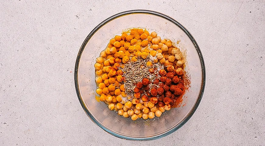 Скрэмбл без яиц и молока: шаг 2