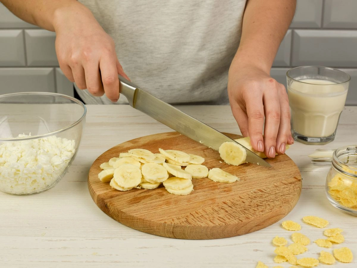 Шаг 2: Смузи-боул с бананом