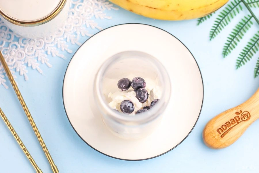 Шаг 2: Смузи с творогом