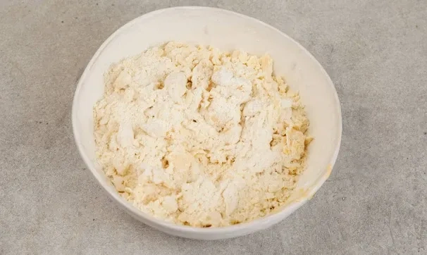 Снежное печенье: шаг 2