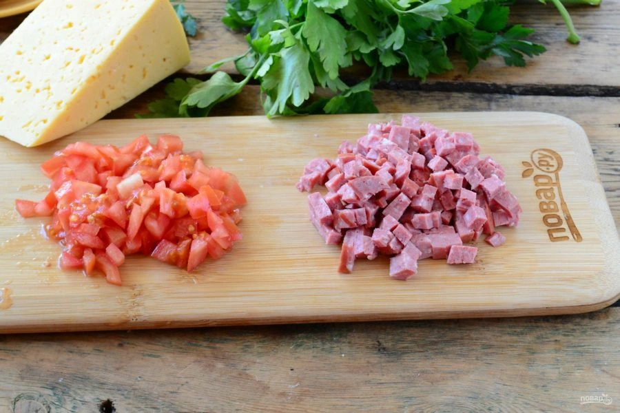 Шаг 2: Сочные горячие бутерброды