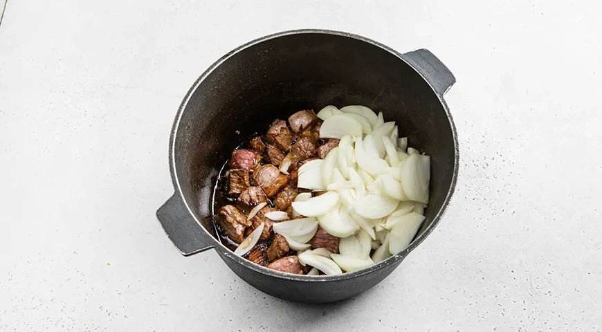 Солянка по-абхазски: шаг 2