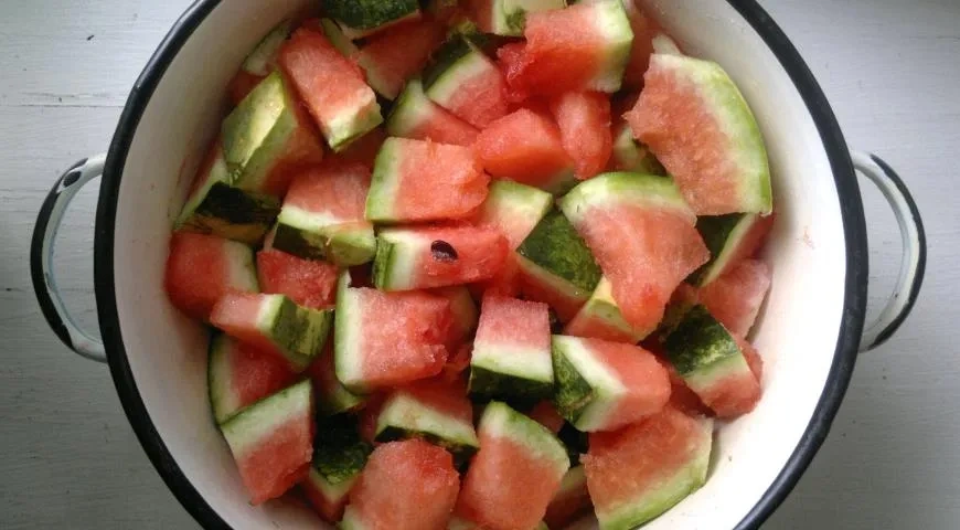 Солёные арбузы: шаг 2