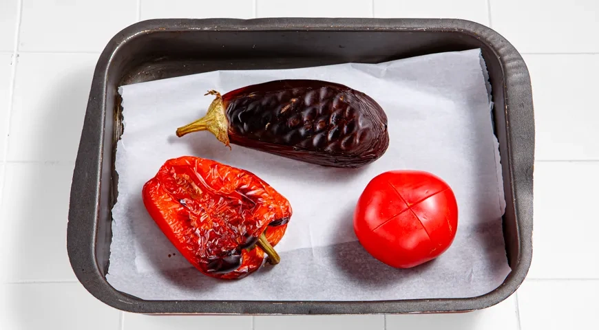 Соус из баклажанов: шаг 2