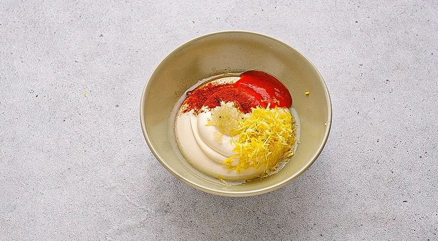 Спайси майонез: шаг 2