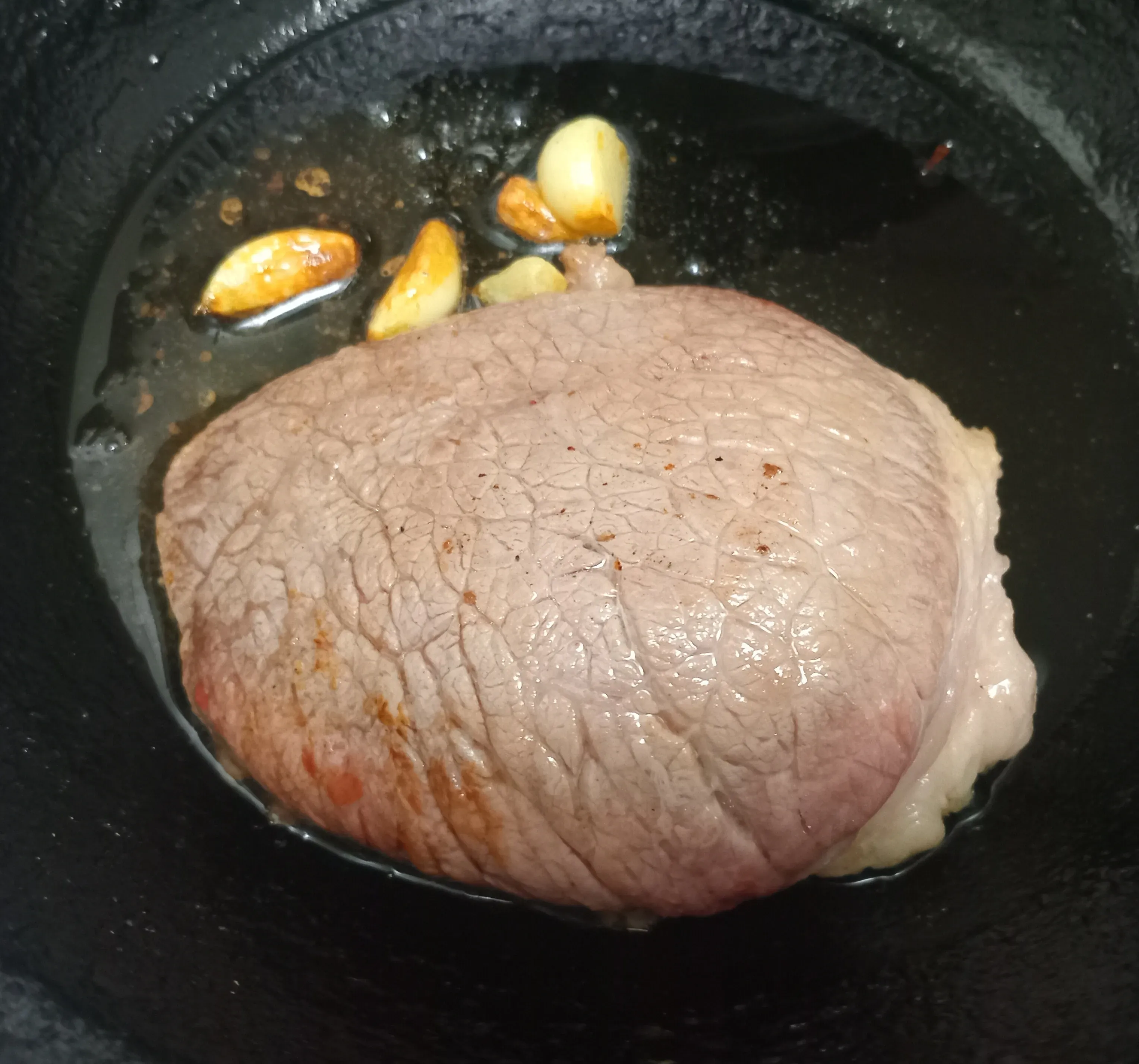 Стейк из говядины с соусом из зернистой горчицы: шаг 2