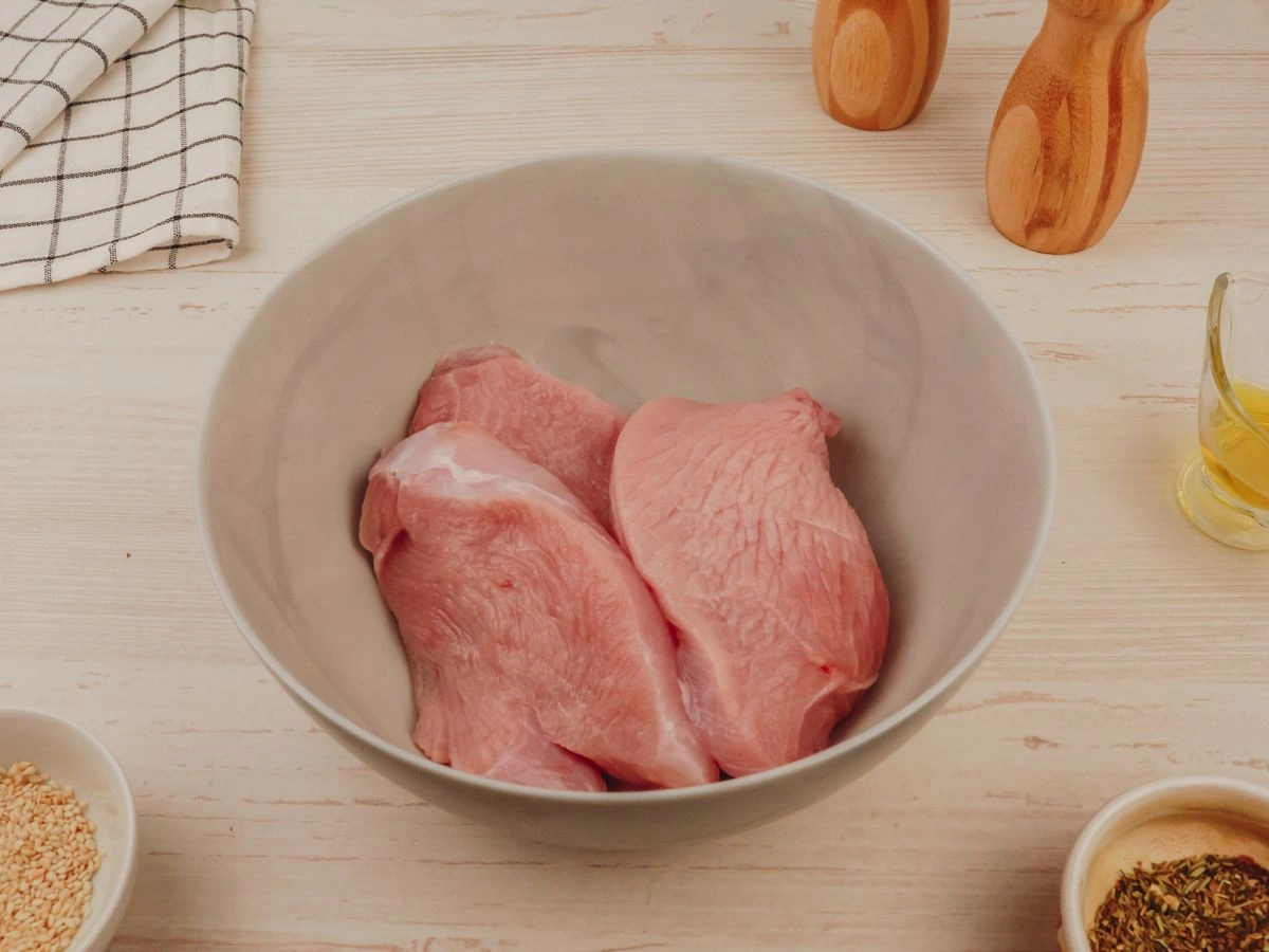 Шаг 2: Стейк из индейки в соусе терияки, запеченный в духовке