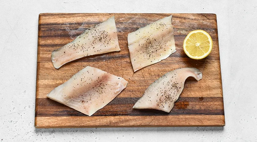 Судак в сметане в духовке: шаг 2