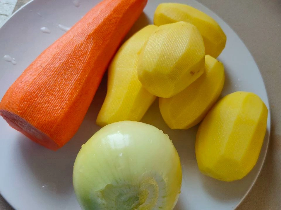 Шаг 2: Суп-пюре из цветной капусты и брокколи