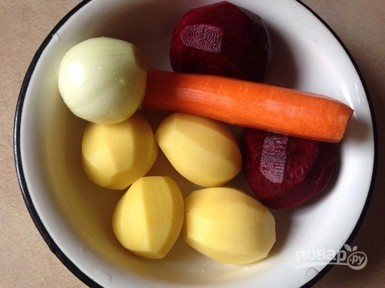 Шаг 2: Свекольник классический