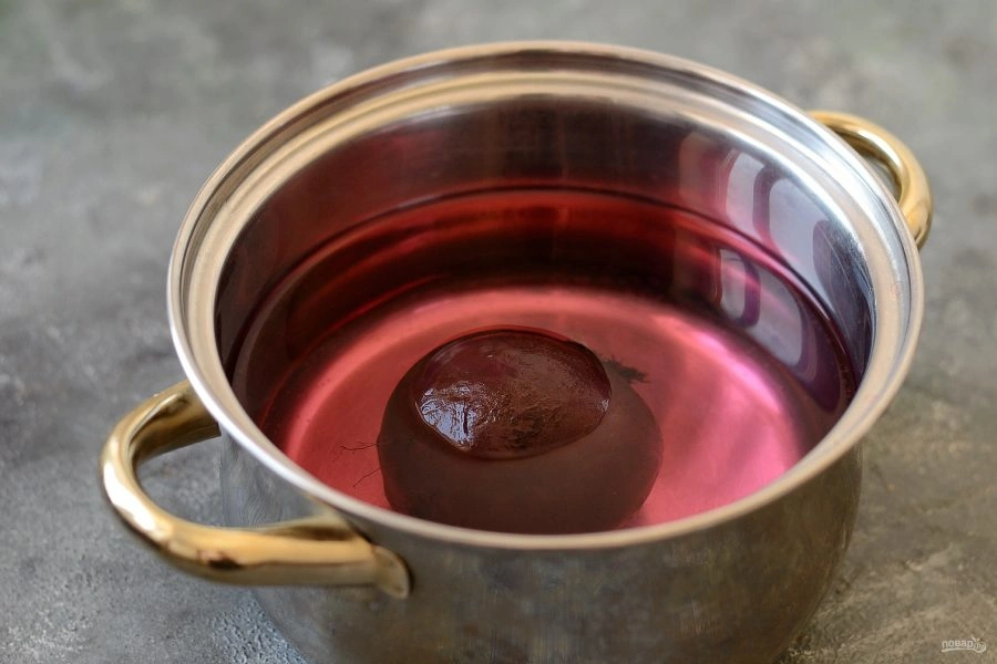 Шаг 2: Свекольный крем-суп с фетой