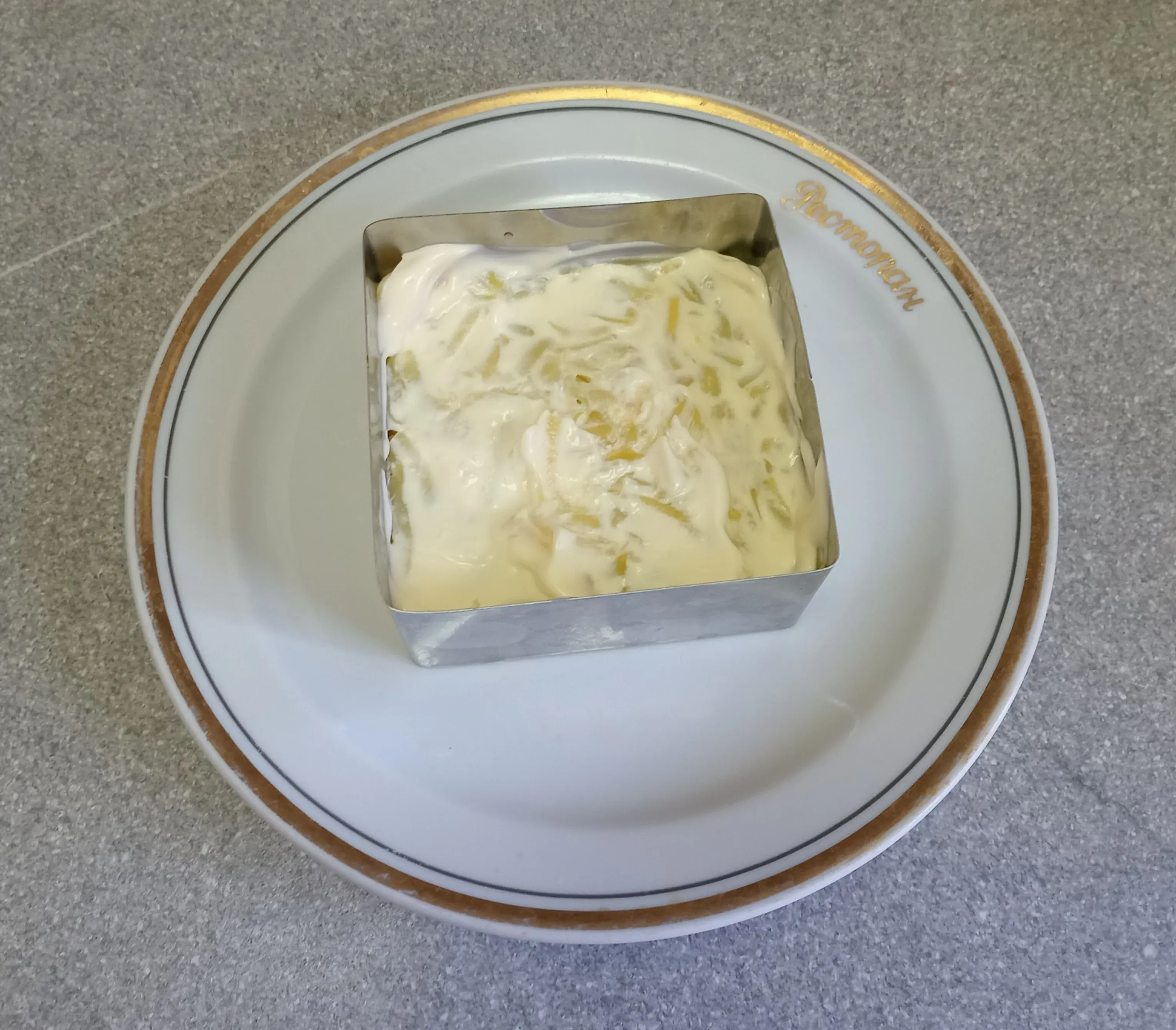 Сыр под шубой: шаг 2