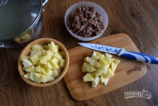 Шаг 2: Сырный супчик на скорую руку