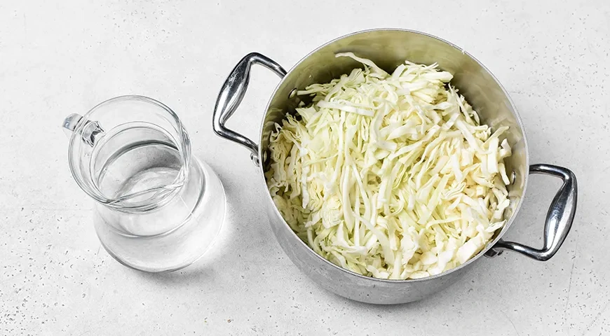 Та самая капуста, как в школьной столовой: шаг 2