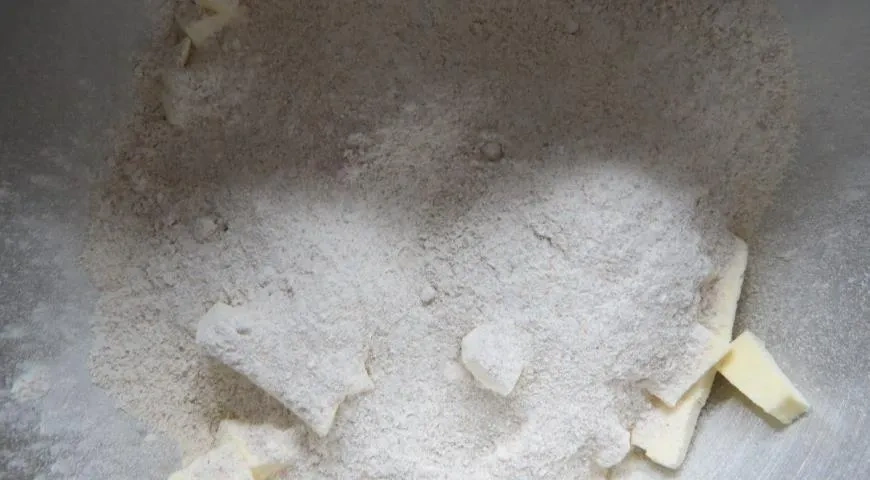 Тарт с тыквой и голубым сыром: шаг 2