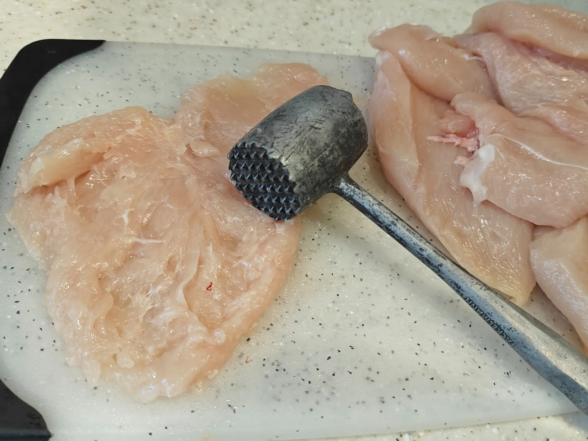 Шаг 2: Теплый салат с курицей