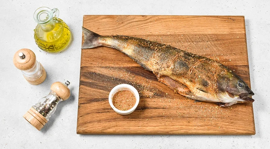 Терпуг, запеченный в фольге: шаг 2