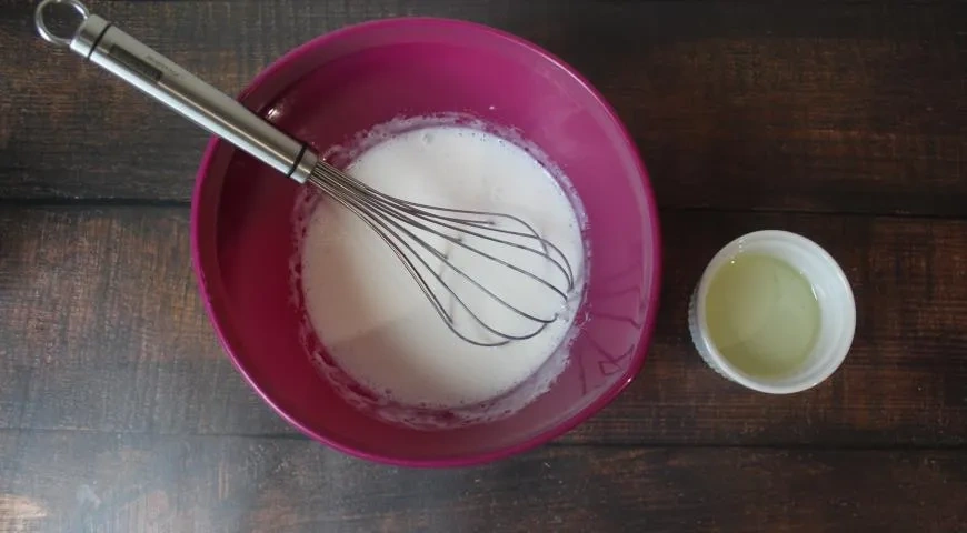 Универсальное тесто на кефире: шаг 2