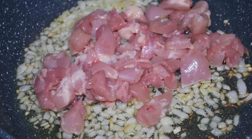 Тимбалло с макаронами: шаг 2