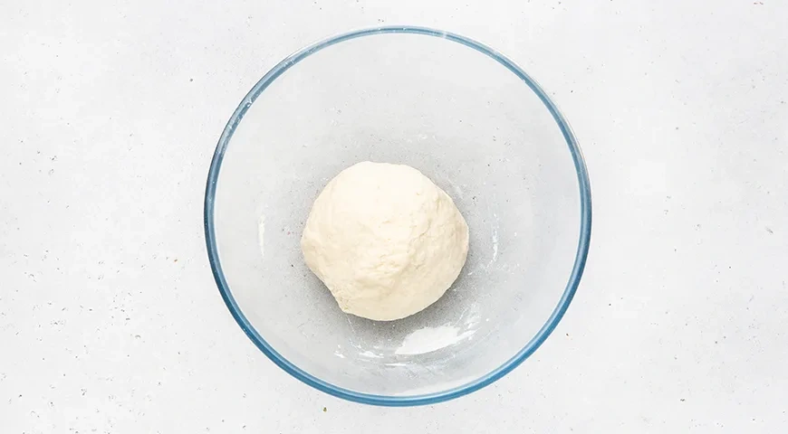 Тонкий лаваш на сковороде: шаг 2