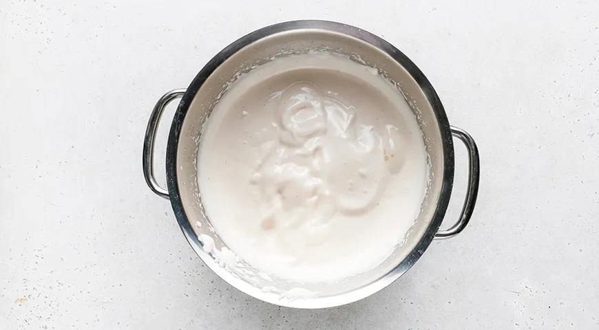 Торт «Киндер пингви»: шаг 2