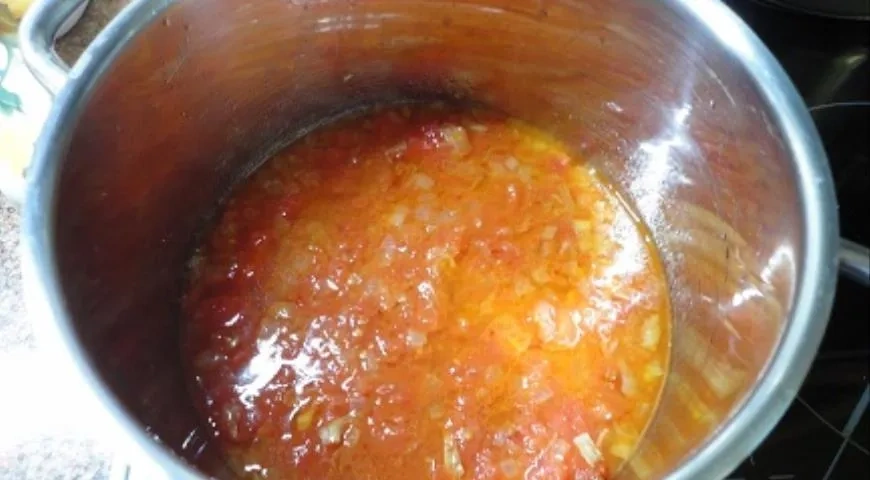 Тосканский хлебный суп: шаг 2