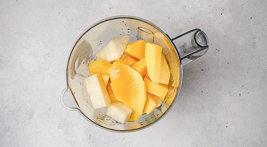 Тропический смузи-боул: шаг 2