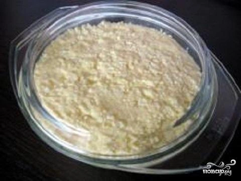 Шаг 2: Творожная запеканка в микроволновке