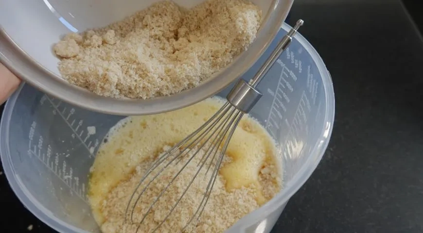 Творожно-яблочный пирог: шаг 2