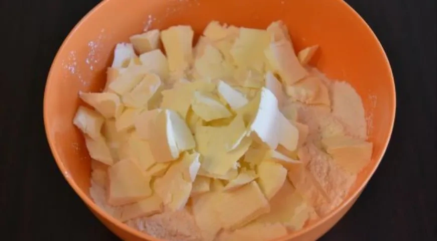 Творожное печенье «Розочки»: шаг 2