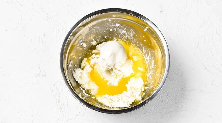 Творожное печенье «Сердечки»: шаг 2