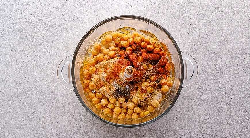 Хумус с тыквой: шаг 2