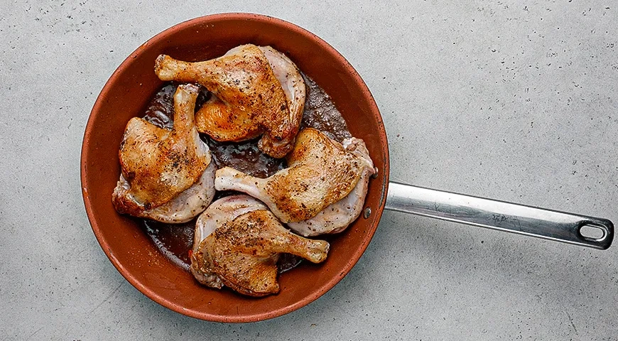 Утиные ножки с овощами в духовке: шаг 2