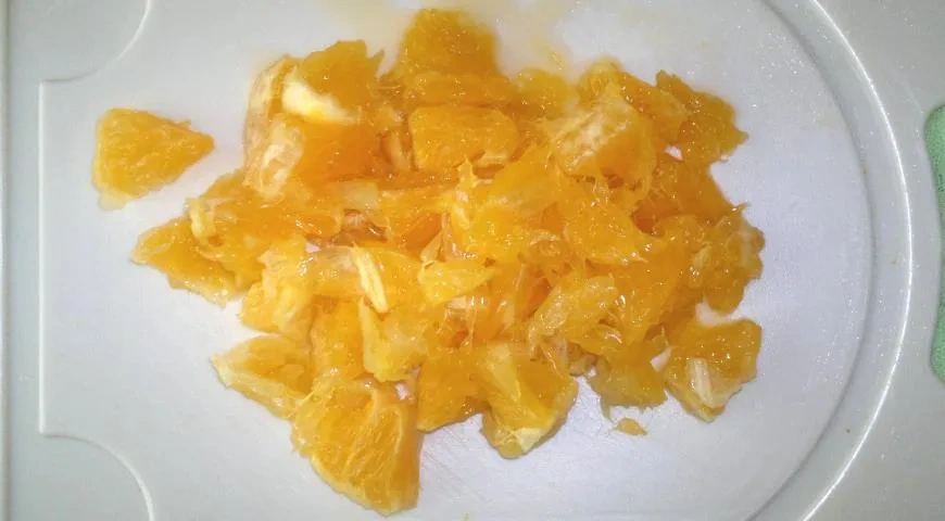 Варенье из тыквы с апельсином, лимоном и имбирем: шаг 2