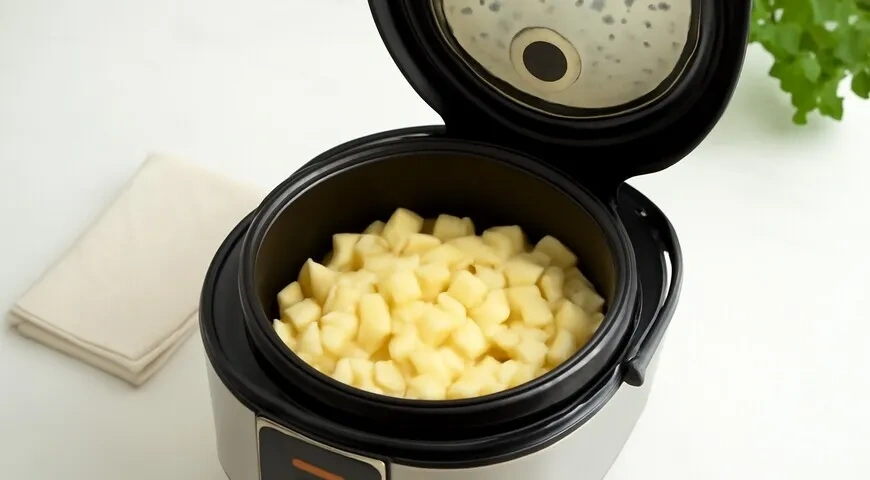 Варенье из яблок в мультиварке: шаг 2