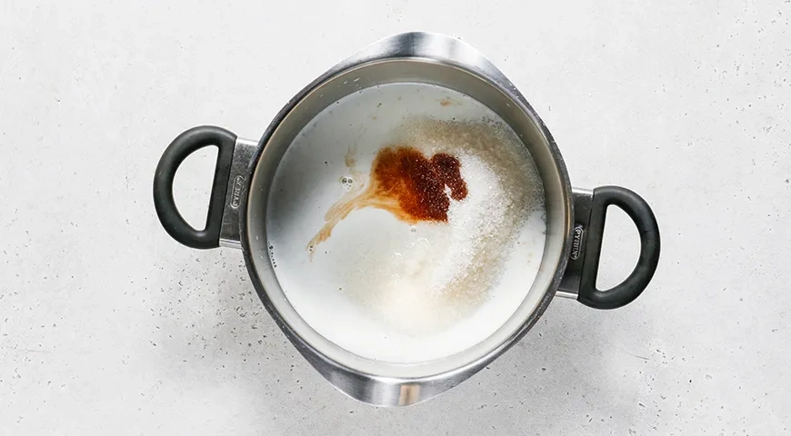 Вареный сахар на молоке: шаг 2