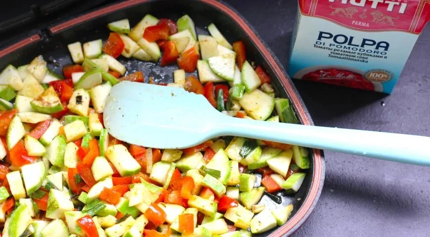 Вегетарианская лазанья: шаг 2