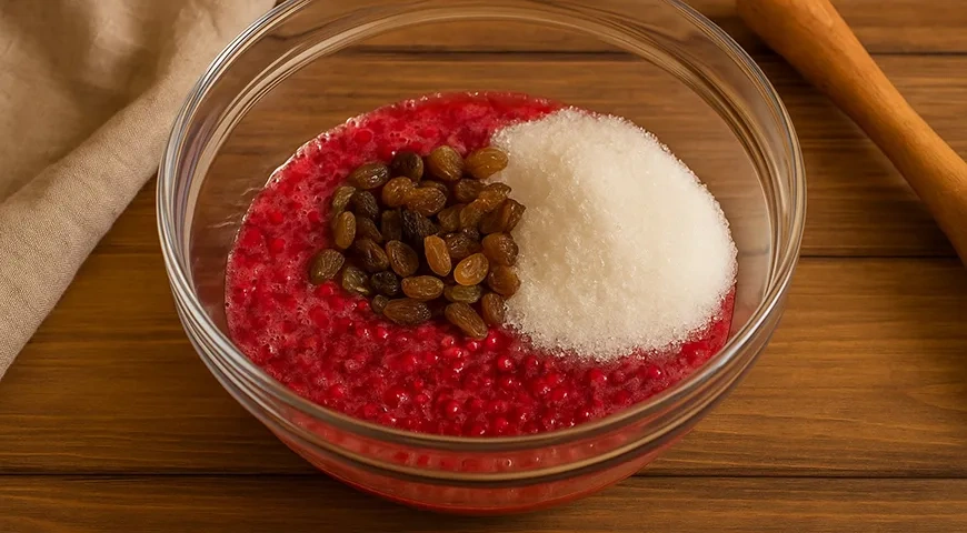 Вино из красной смородины: шаг 2