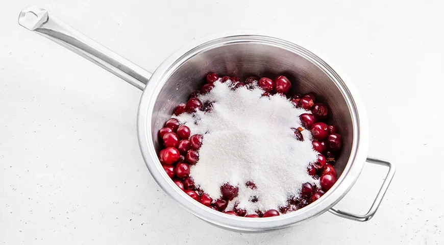 Вишневое варенье на агар-агаре: шаг 2