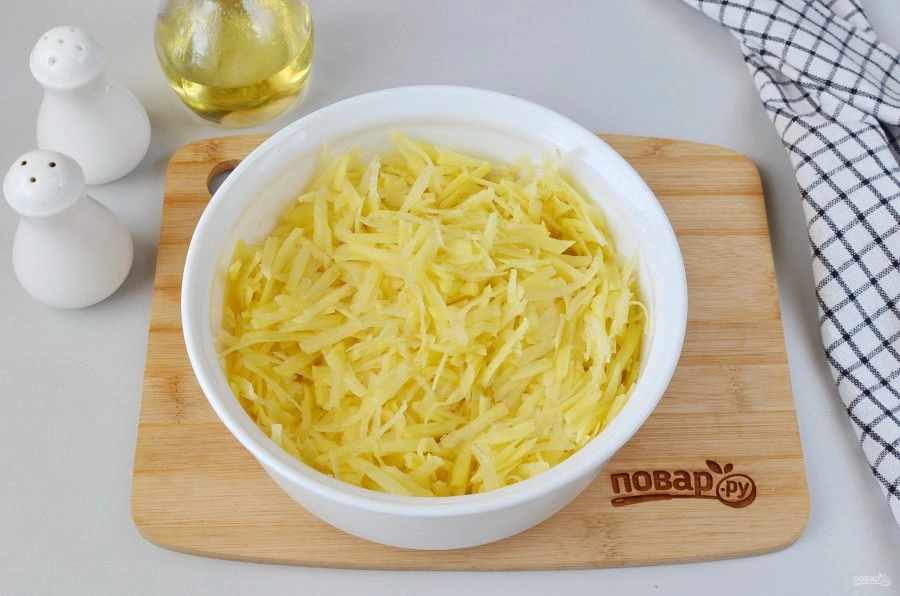 Шаг 2: Вкус ные картофель ные драники