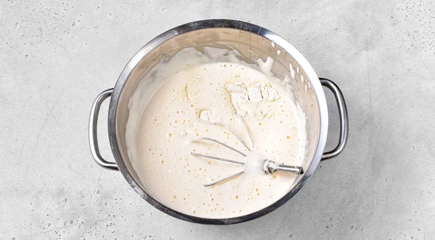 Яблочные блины: шаг 2