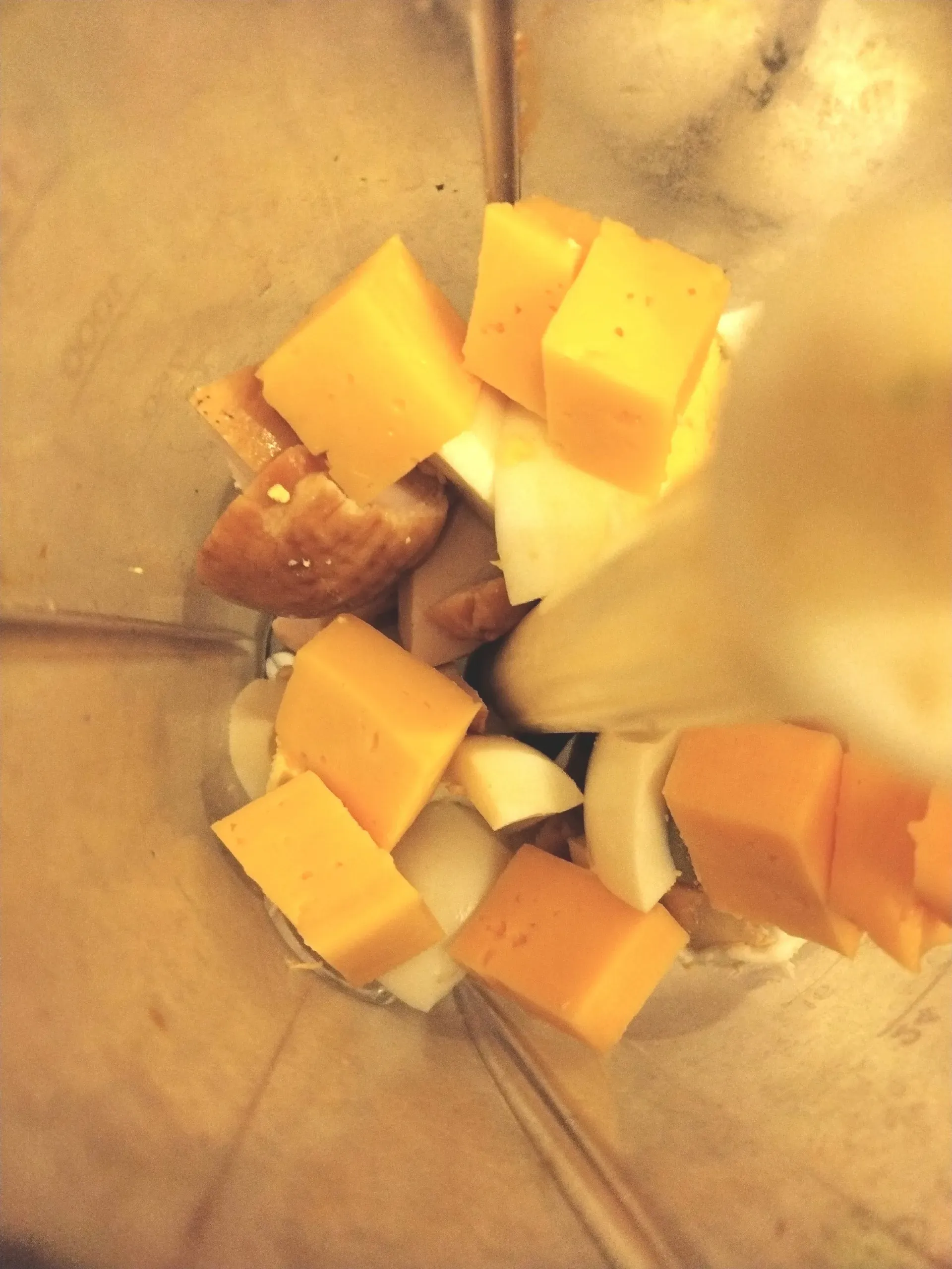 Закуска «Цветы в снегу»: шаг 2