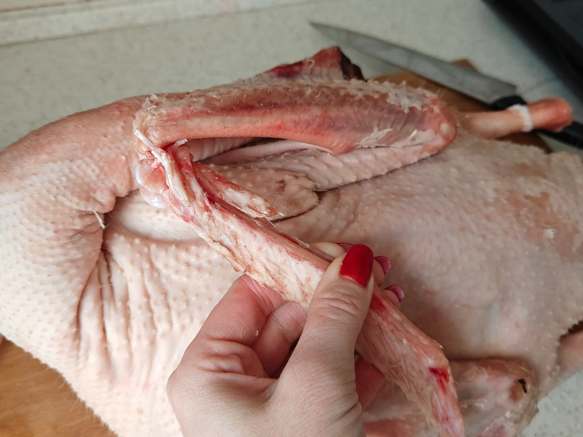 Шаг 2: Запеченный гусь с апельсинами и яблоками