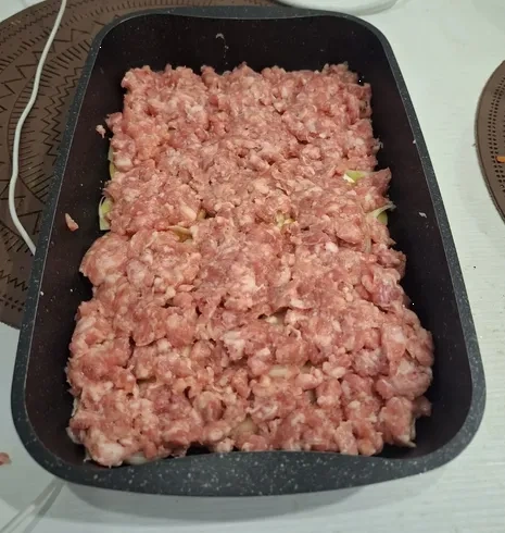 Запеканка с мясом: шаг 2