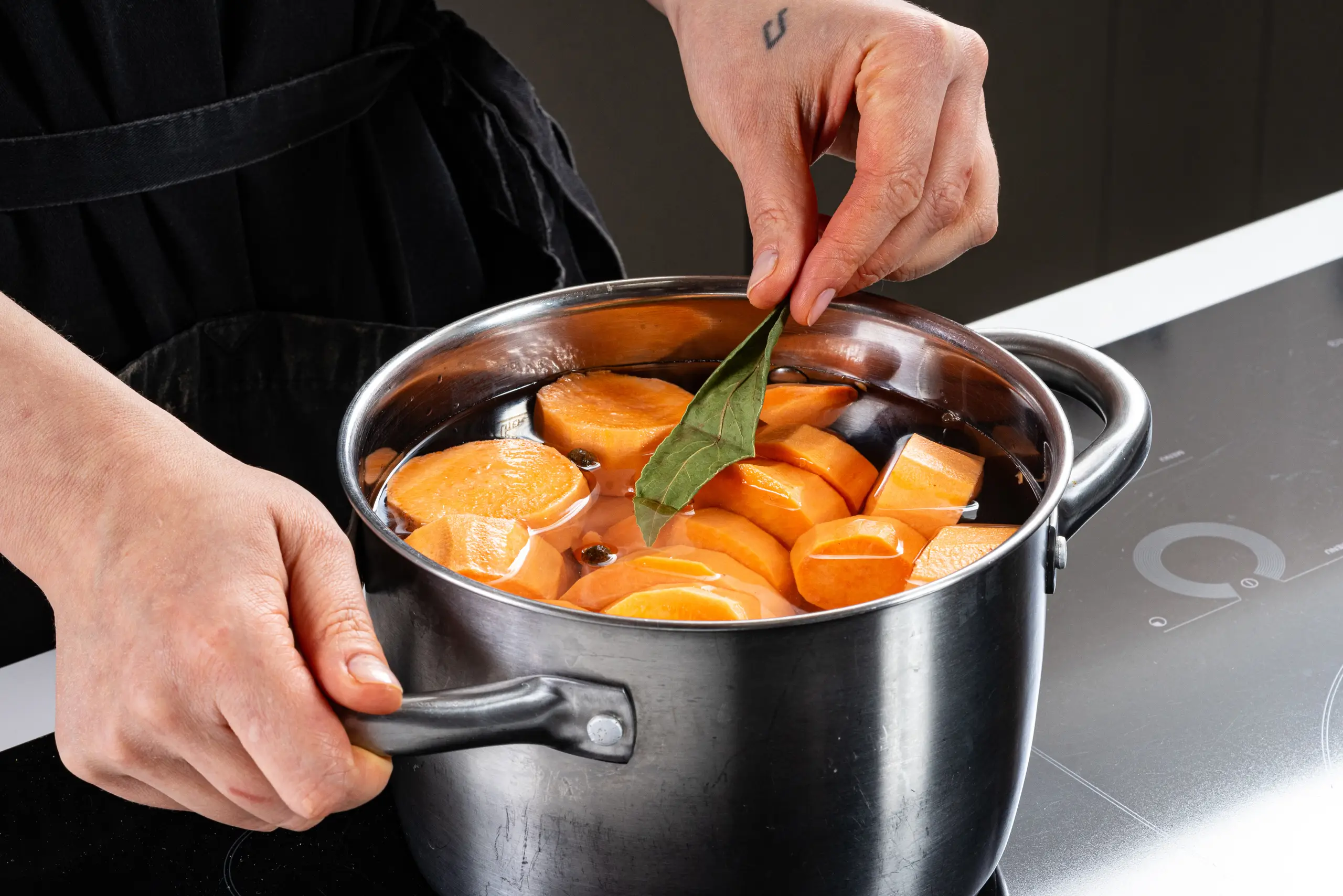 Шаг 2: Запеканка из батата с курицей